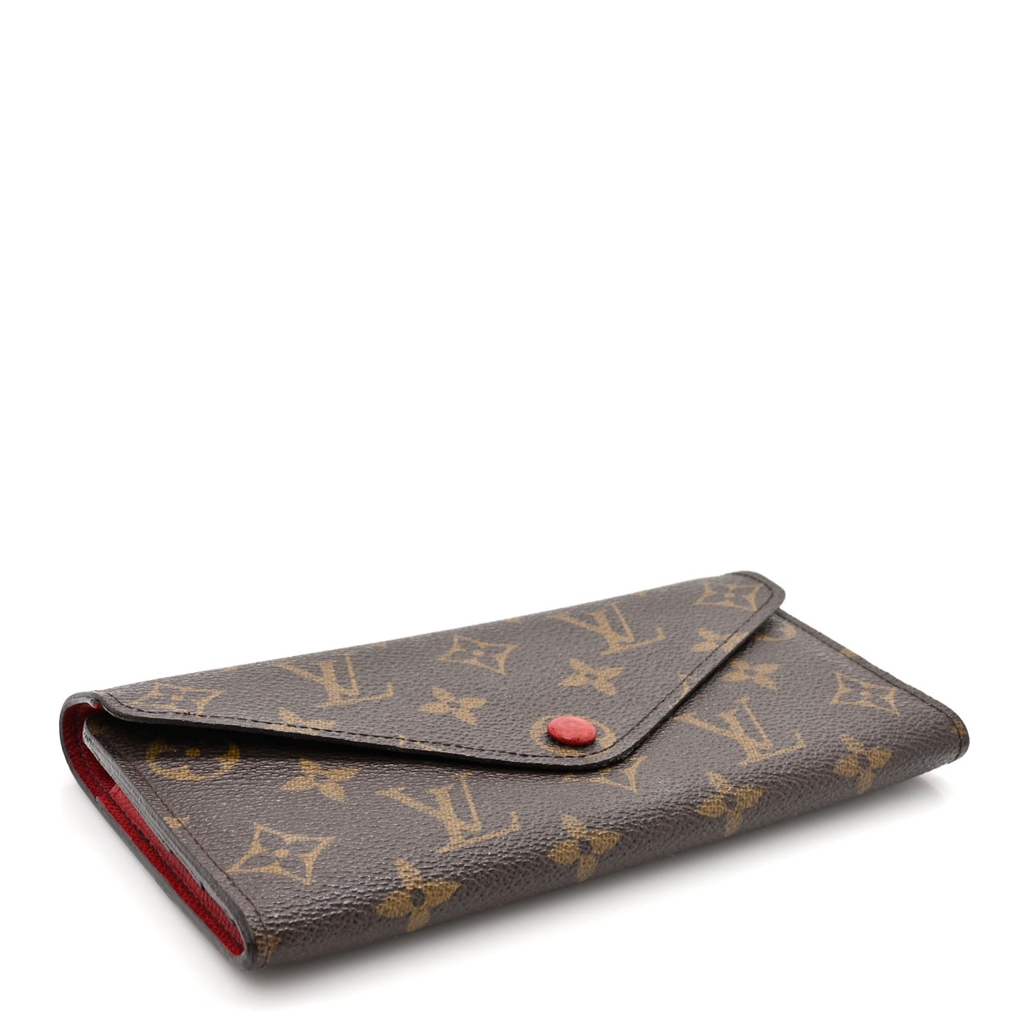 Monogram Josephine Wallet Red