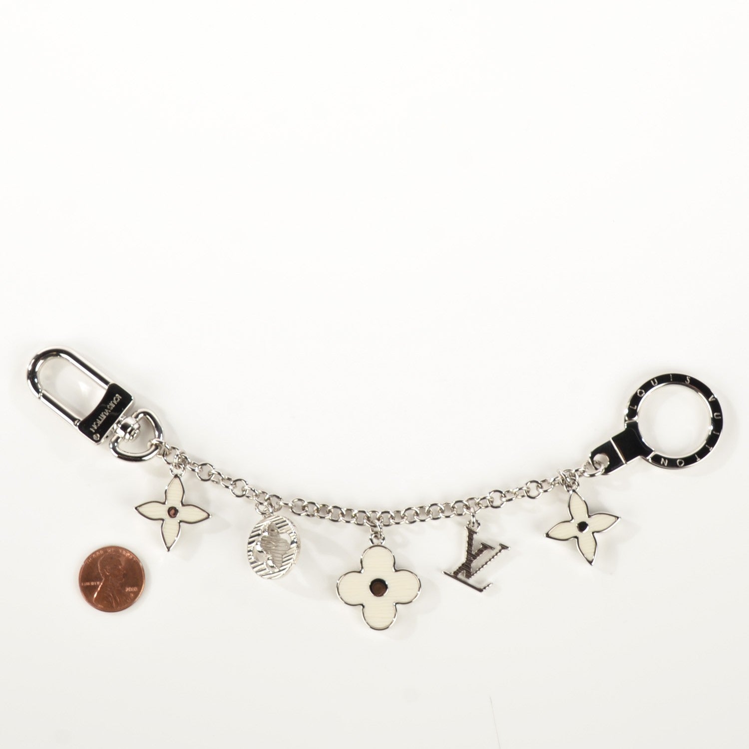 Louis Vuitton Fleur De Epi Bag Charm Chain 2 of 5