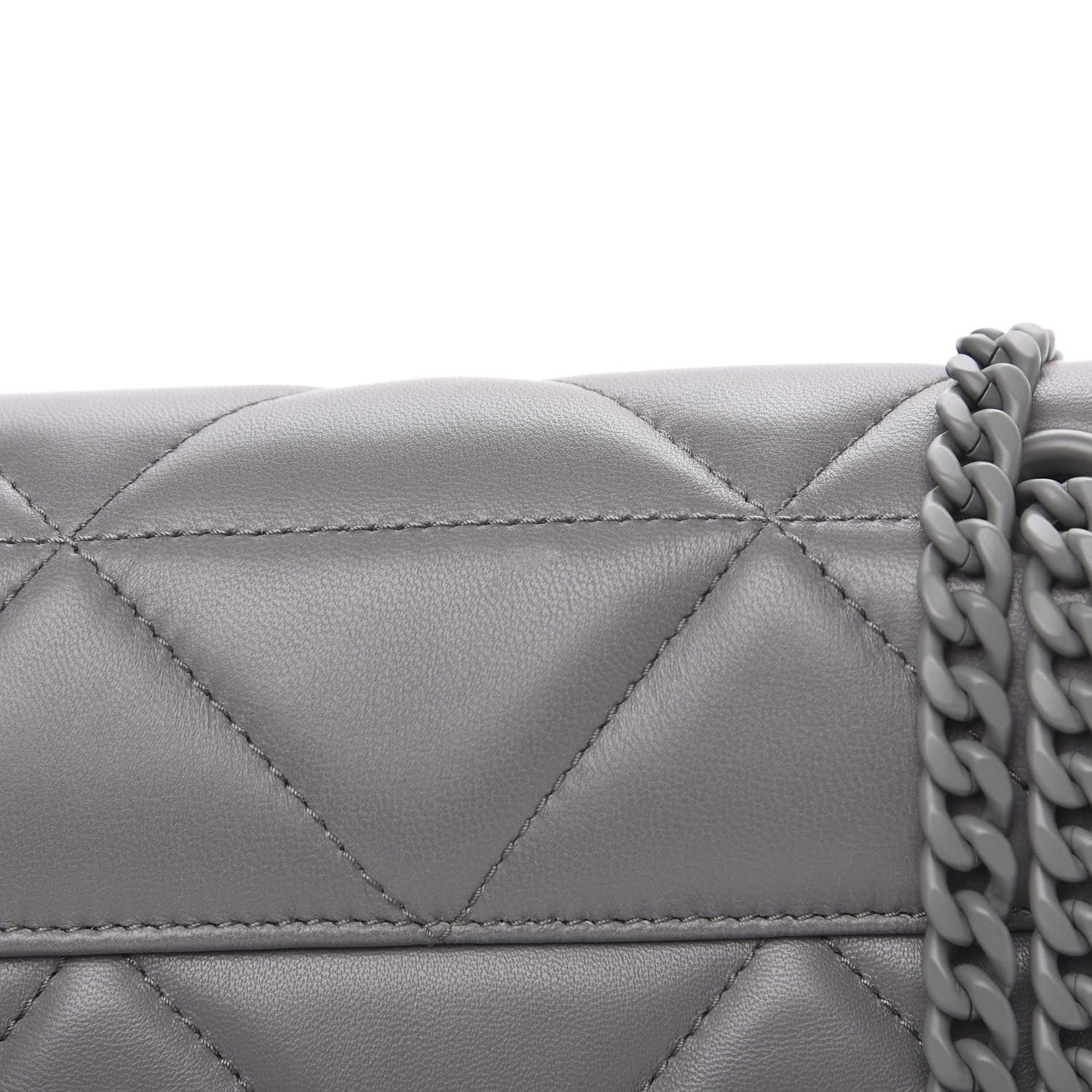 Prada Nappa Triangle Stitched Small Spectrum Bag Marmo 7 of 10
