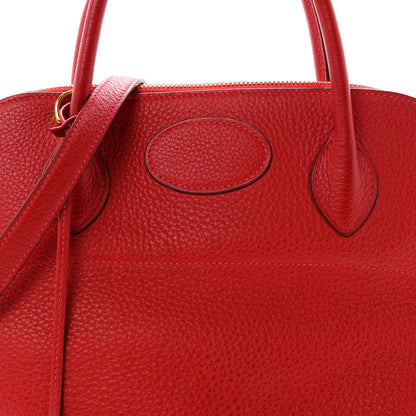 Hermes Taurillon Clemence Bolide 31 Rouge Vif 8 of 12