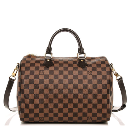 Louis Vuitton Damier Ebene Speedy Bandouliere 30 1 of 7