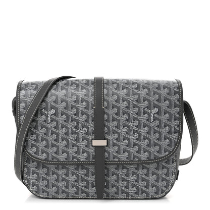 Goyard Goyardine Belvedere II MM Messenger Bag Grey 1 of 9