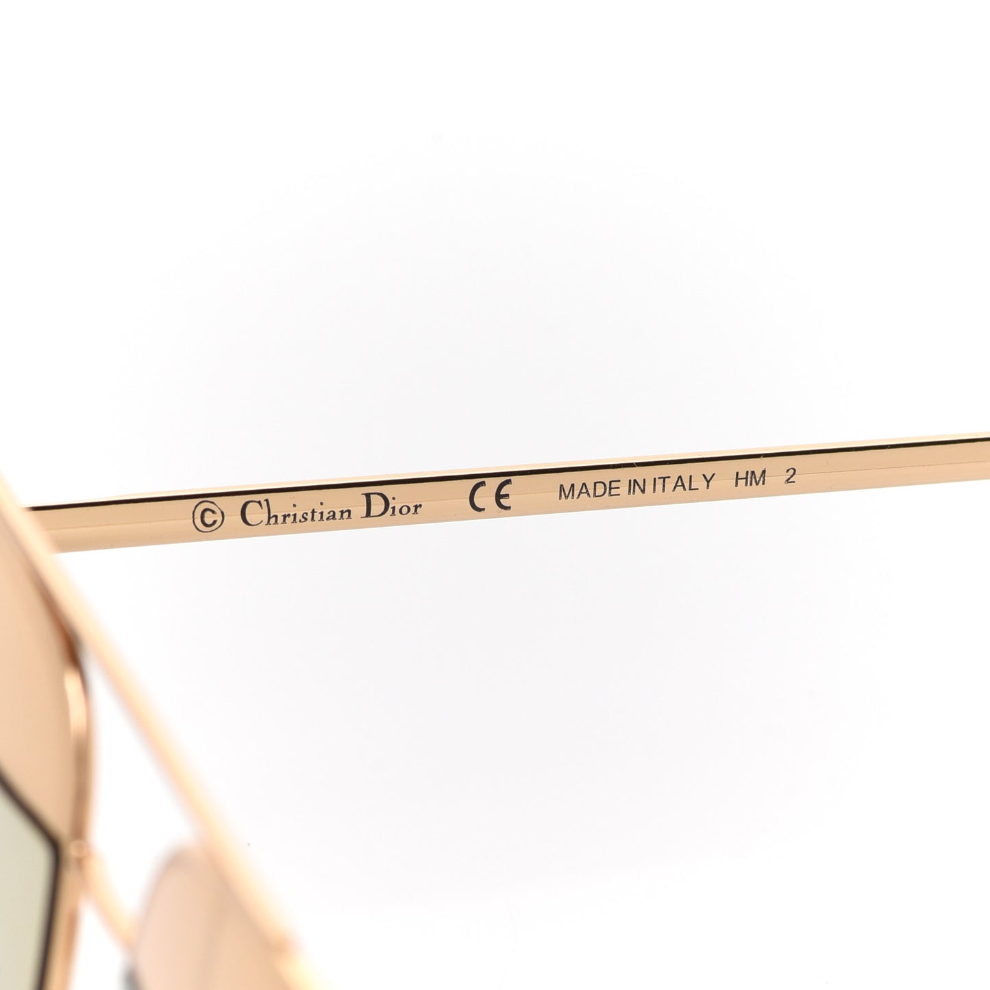Split 1 Aviator Sunglasses Gold