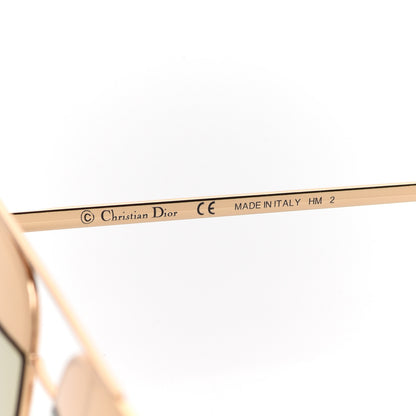 Christian Dior Split 1 Aviator Sunglasses Gold 6 of 7