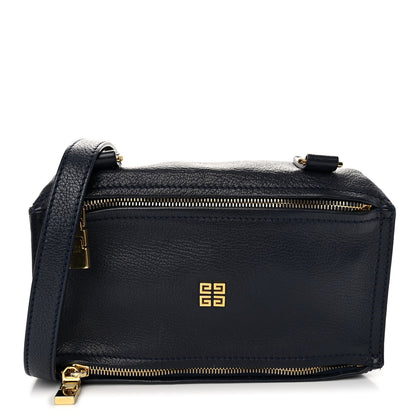 Givenchy Sugar Goatskin Mini Pandora Navy 1 of 10
