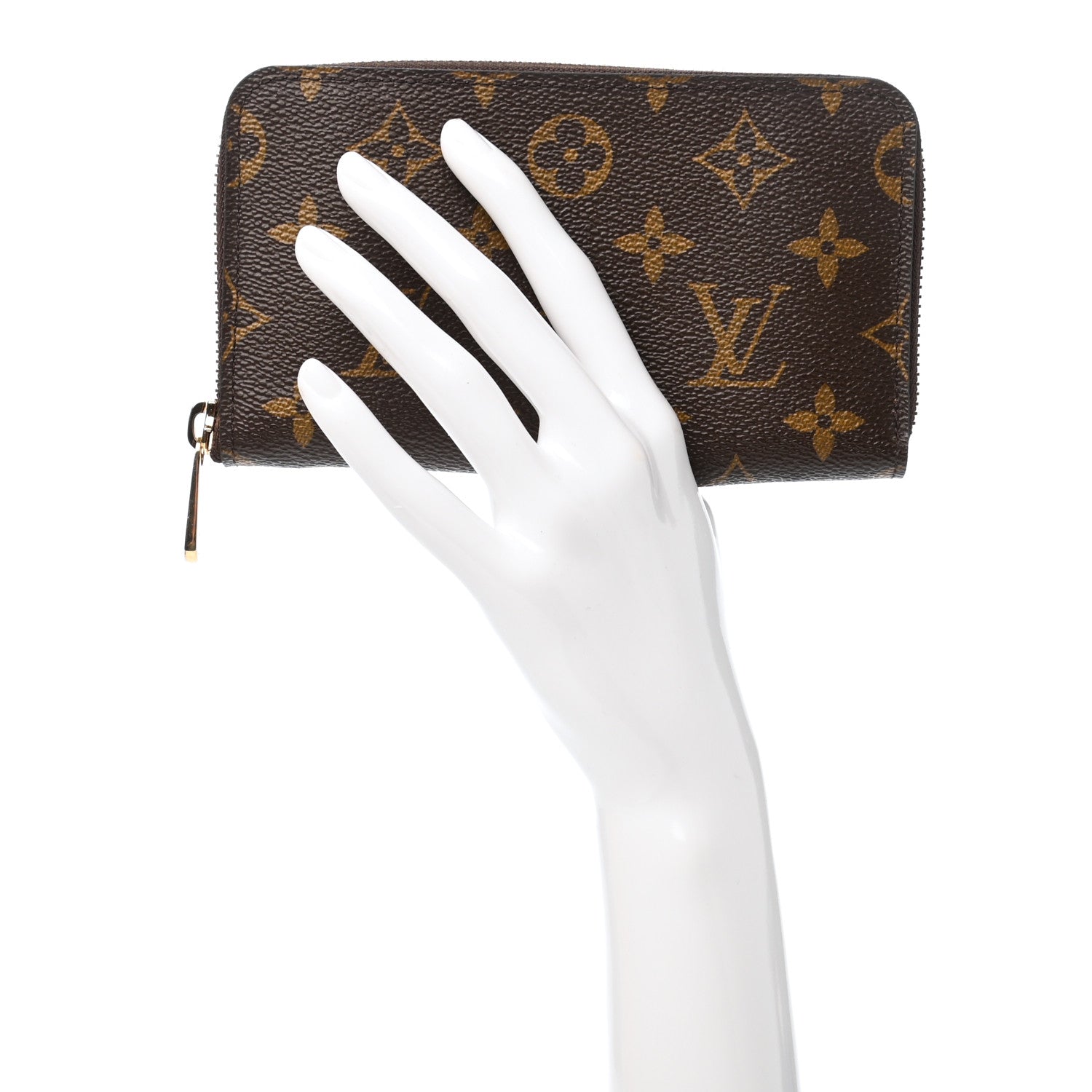 Louis Vuitton Monogram Zippy Compact Wallet 2 of 8