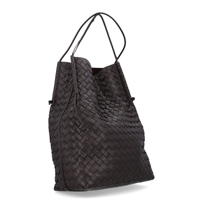 Bottega Veneta Nappa Intrecciato North South Tote Ebano 3 of 11