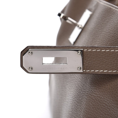 Hermes Togo Shoulder Kelly 40 Etoupe 7 of 32