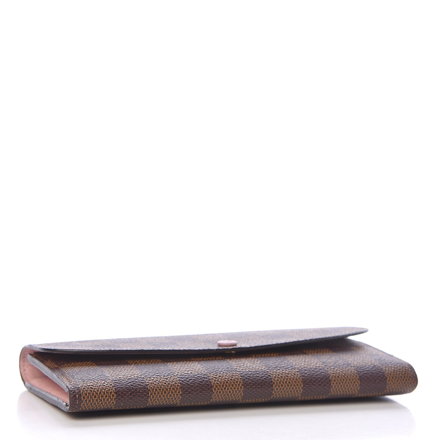 Damier Ebene Emilie Wallet Rose Ballerine