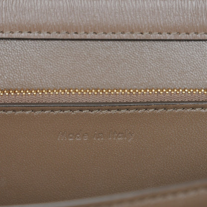 Celine Liege Calfskin Medium Classic Box Flap Bag Taupe 8 of 9