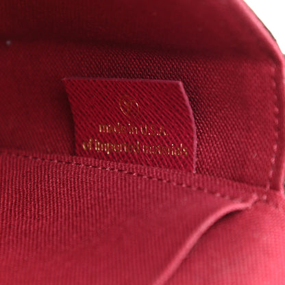 Louis Vuitton Monogram Pochette Felicie Chain Wallet Fuchsia 8 of 13