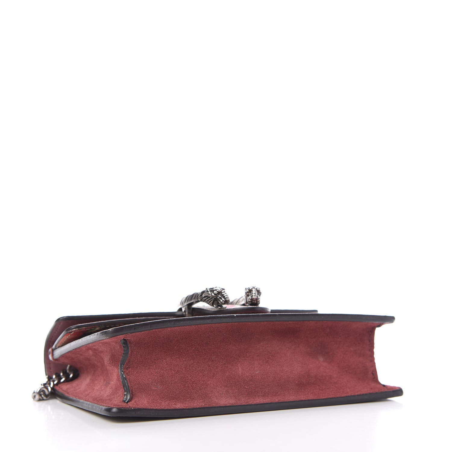 Gucci GG Supreme Monogram Blooms Super Mini Dionysus Shoulder Bag Beige Multicolor Dry Rose 4 of 9