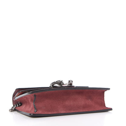 Gucci GG Supreme Monogram Blooms Super Mini Dionysus Shoulder Bag Beige Multicolor Dry Rose 4 of 9