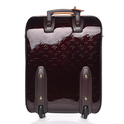 Louis Vuitton Vernis Pegase 45 Rolling Luggage Amarante 4 of 13