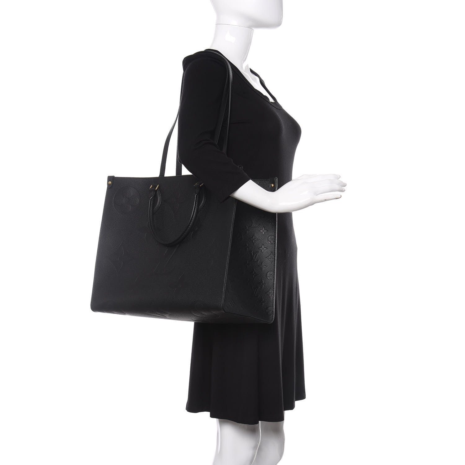 Louis Vuitton Empreinte Monogram Giant Onthego GM Black 2 of 11
