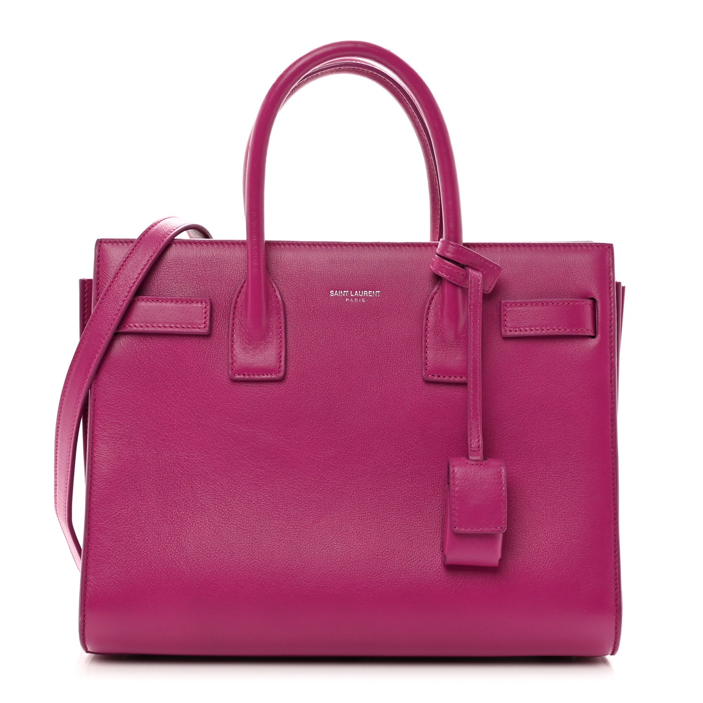 Calfskin Baby Sac De Jour Fuchsia