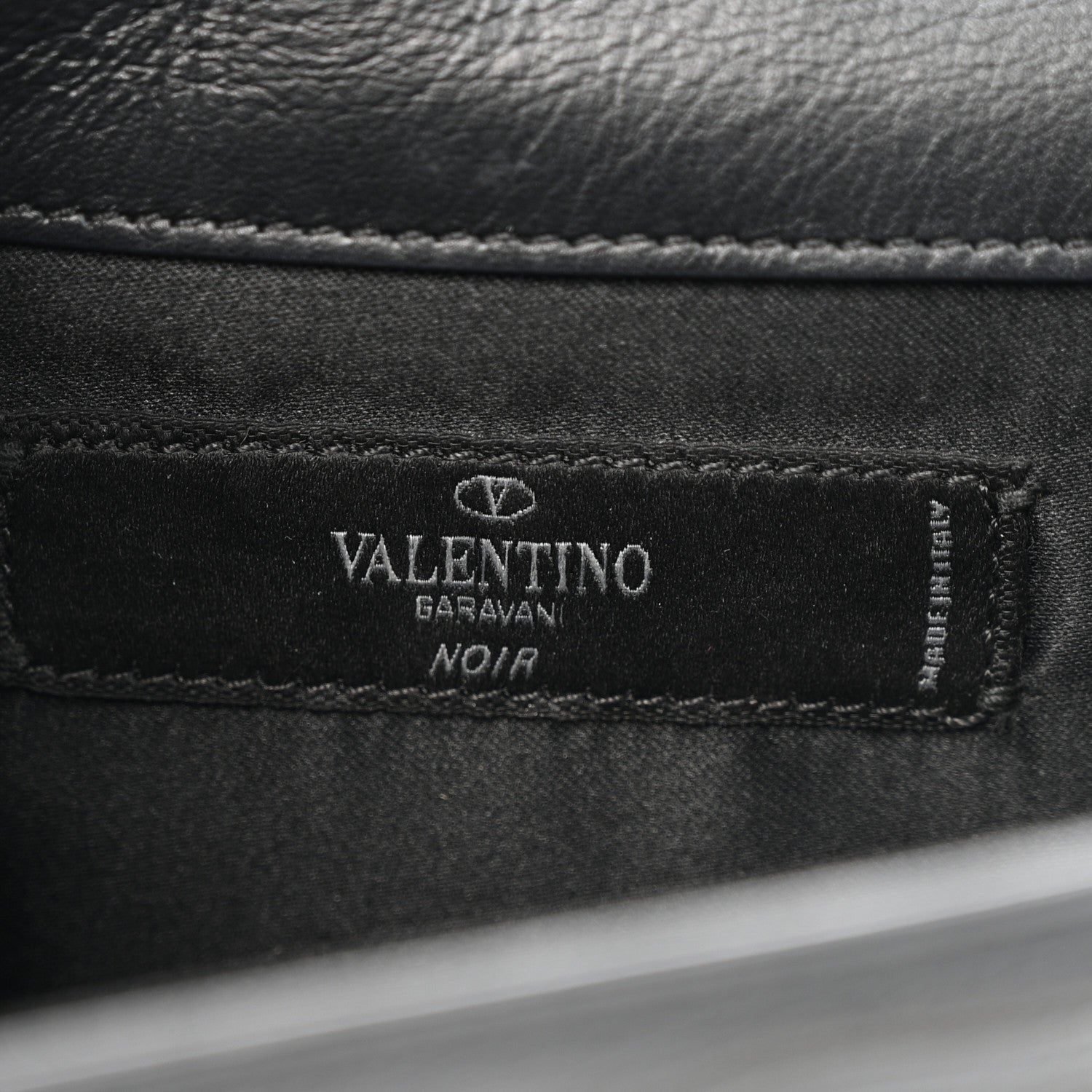 Valentino Garavani Calfskin Embroidered Rockstud Mini Crossbody Bag Black 6 of 13