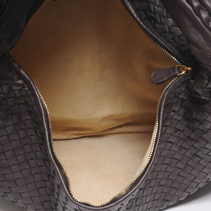 Bottega Veneta Nappa Intrecciato Maxi Veneta Hobo Ebano 5 of 8