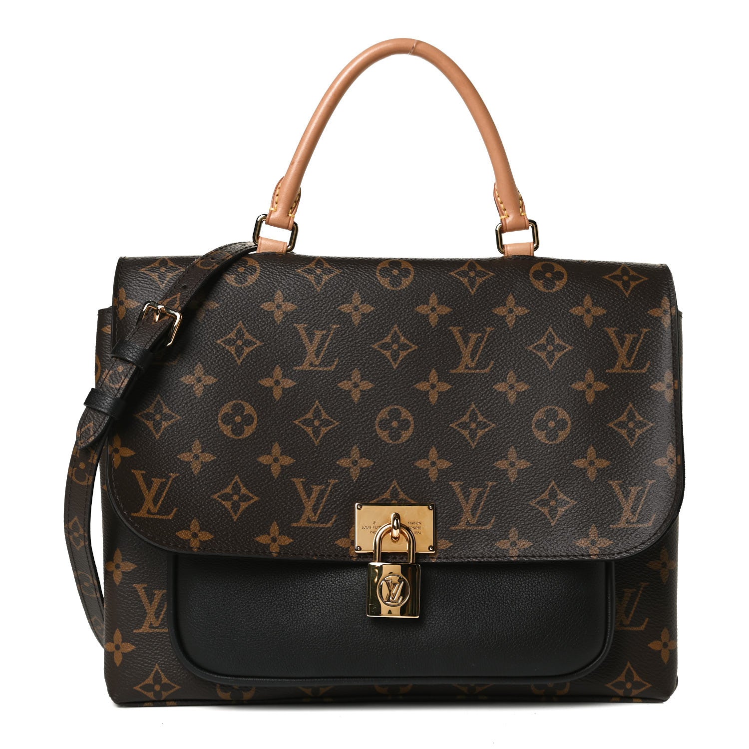 Louis Vuitton Monogram Marignan Black 1 of 14