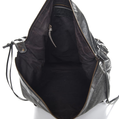Balenciaga Agneau Classic Hardware Day Hobo Black 5 of 14
