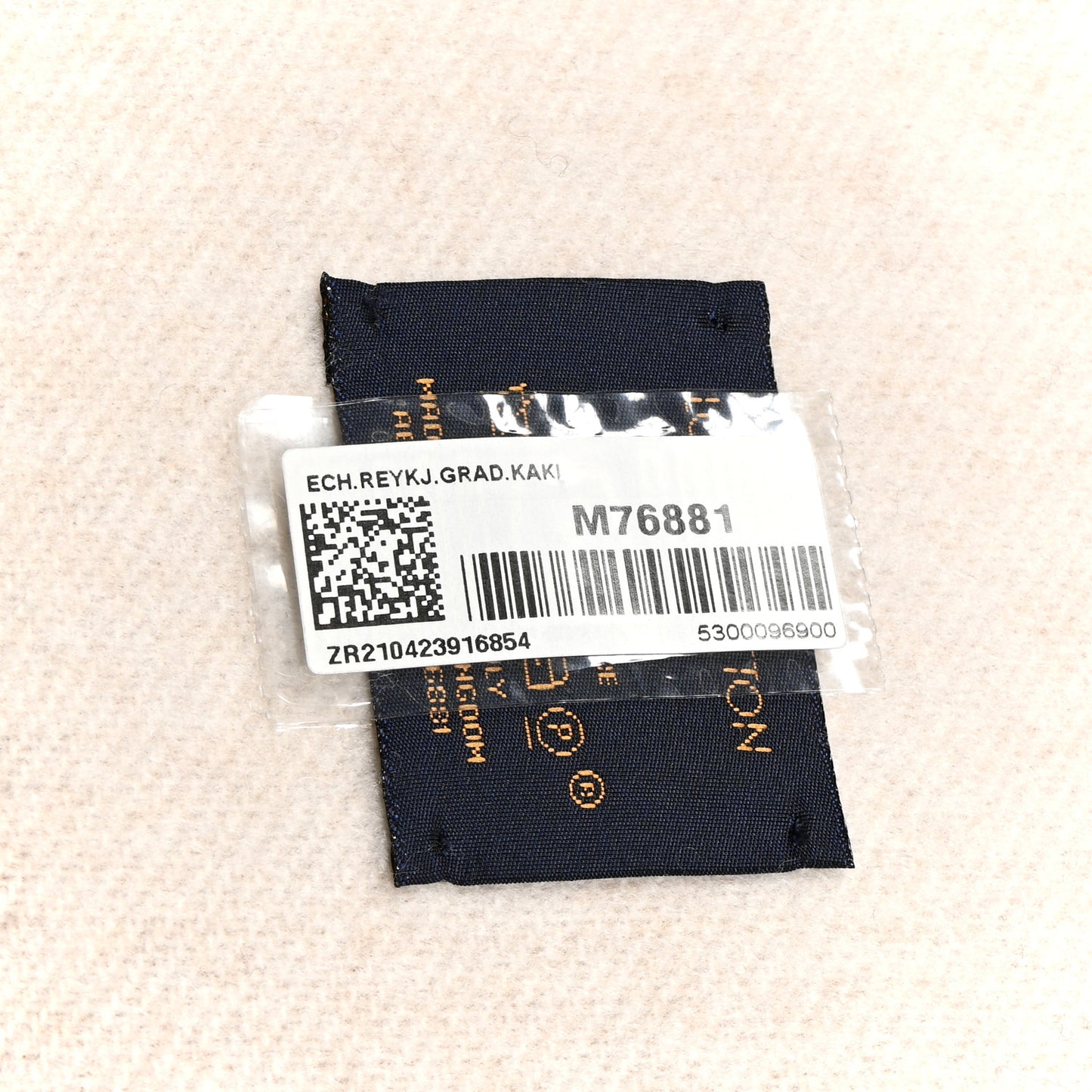 Cashmere Monogram Gradient Reykjavik Scarf Kaki