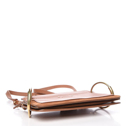 Chloe Calfskin Suede Small Roy Bag Caramel 4 of 10