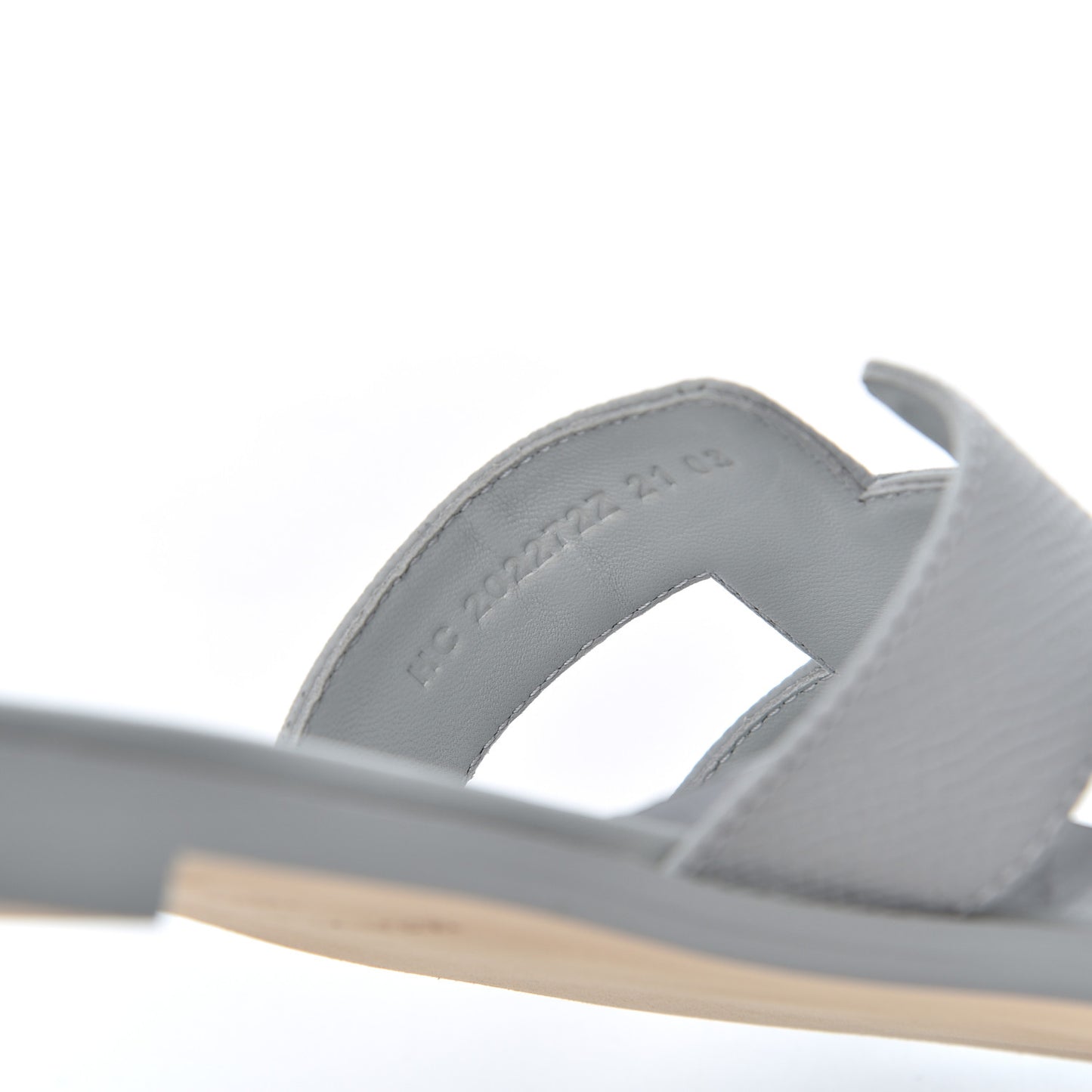 Epsom Oran Sandals 37.5 Bleu Glacier