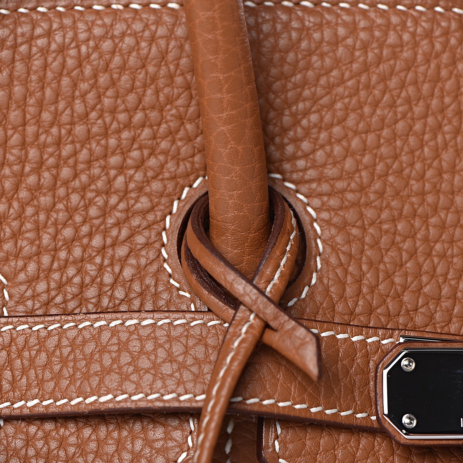 Hermes Taurillon Clemence Birkin 35 Gold 39 of 45