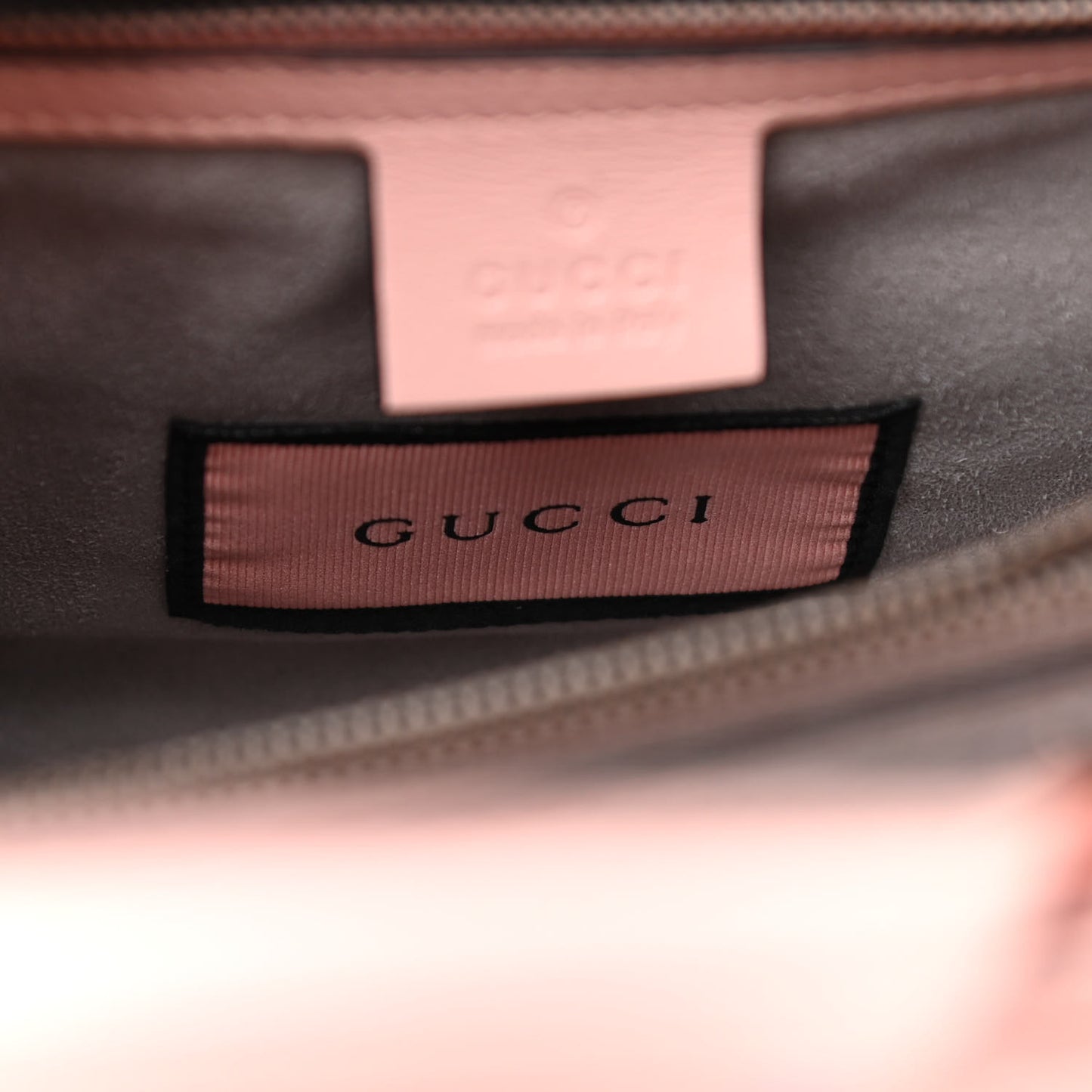 Calfskin Matelasse GucciGhost Small GG Marmont Tote Perfect Pink Rosa Ivory