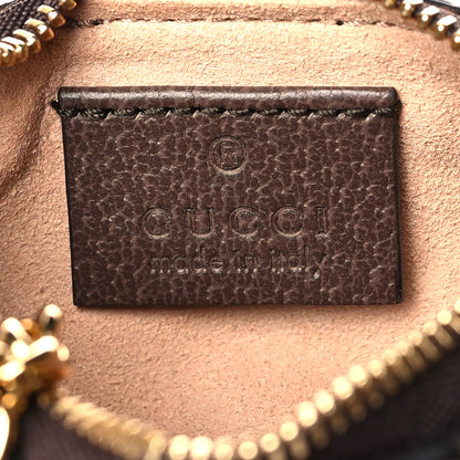 Gucci GG Supreme Monogram Web Ophidia Key Case Beige New Acero 6 of 8