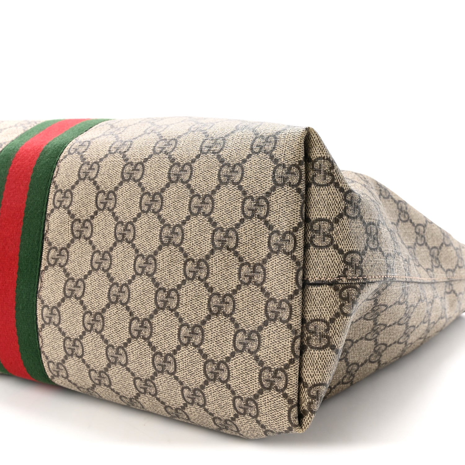 Gucci GG Supreme Monogram Medium Ophidia Shopping Tote Brown 10 of 10