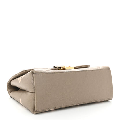 Louis Vuitton Empreinte Monogram Giant Madeleine MM Dove Grey Beige 4 of 10