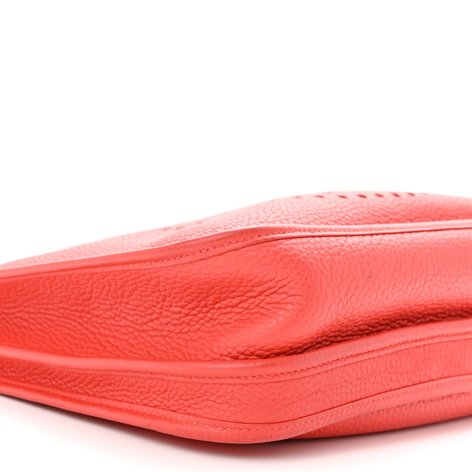 Hermes Taurillon Clemence Evelyne III PM Rouge Pivoine 9 of 13