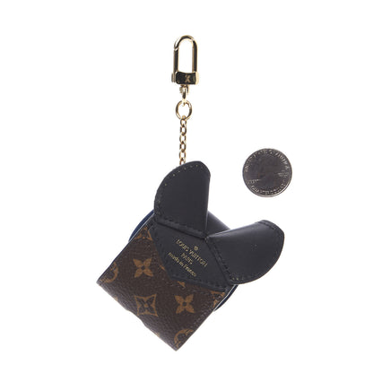 Louis Vuitton Monogram Cat Earphones Case Black 2 of 5