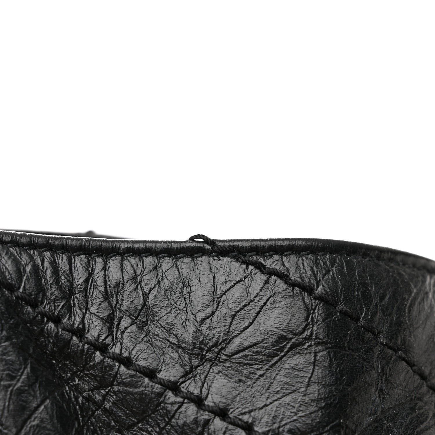 Saint Laurent Crinkled Calfskin Matelasse Monogram Large Niki Shopper Tote Black 17 of 17