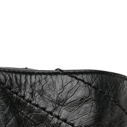 Saint Laurent Crinkled Calfskin Matelasse Monogram Large Niki Shopper Tote Black 17 of 17