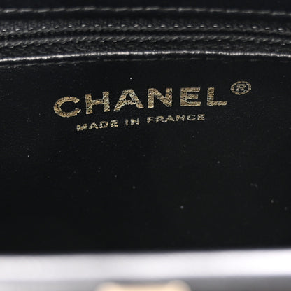 Chanel Lambskin Quilted Timeless Clutch Black 6 of 10