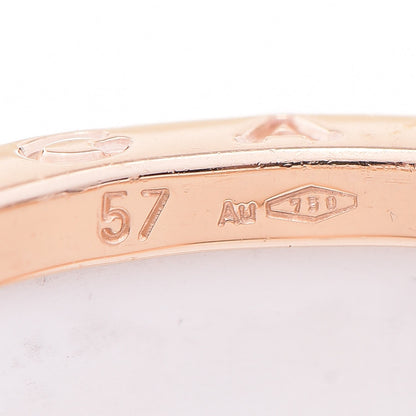 Bulgari 18K Rose Gold White Ceramic B.Zero1 Four-Band Ring 57 8 5 of 6