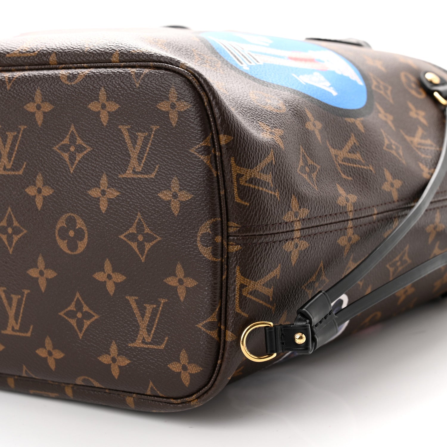 Louis Vuitton Monogram World Tour Neverfull MM 8 of 8