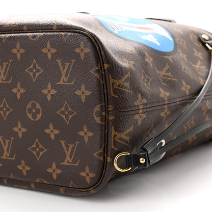 Louis Vuitton Monogram World Tour Neverfull MM 8 of 8