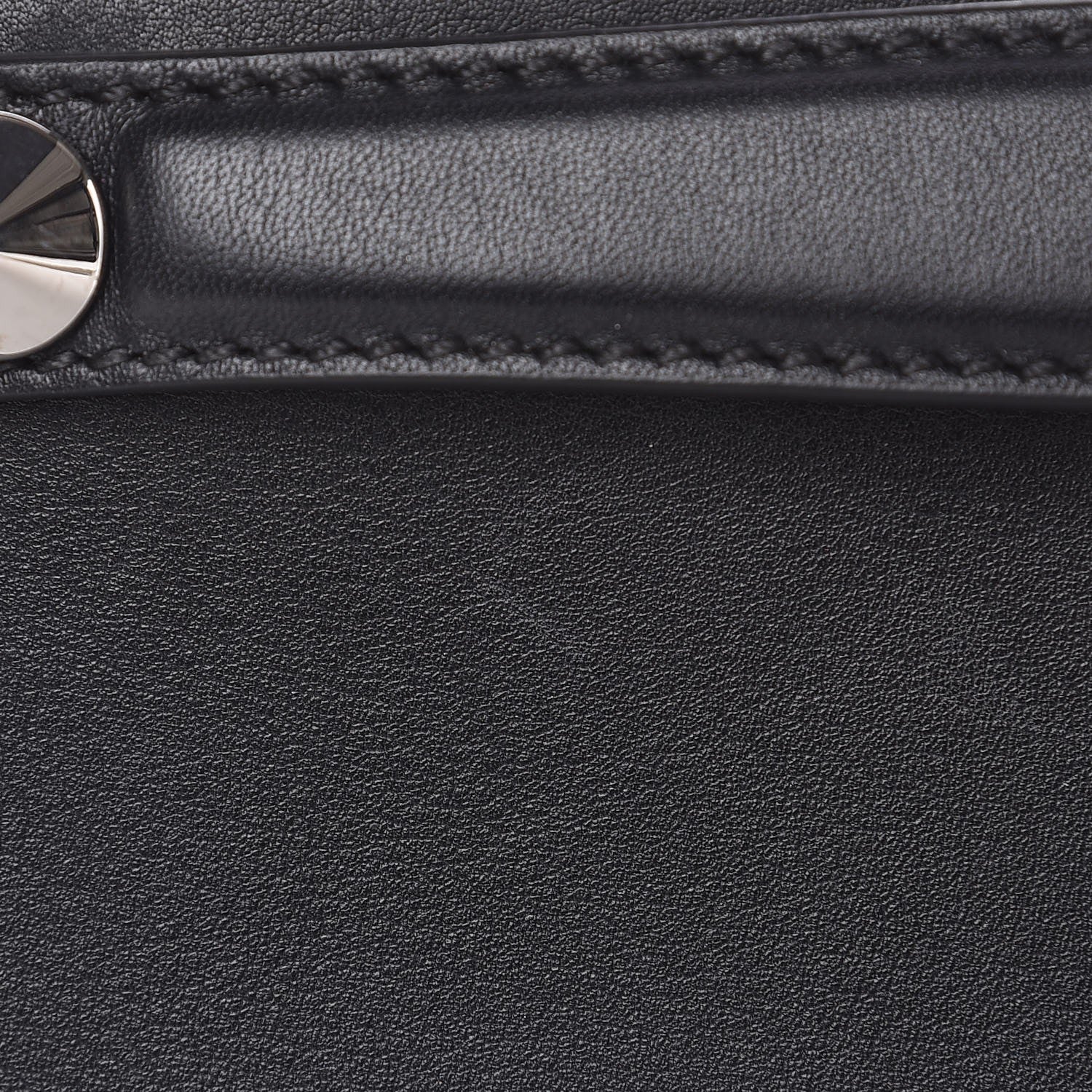 Fendi Vitello Dolce Large By The Way Boston Bag Black 9 of 9