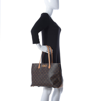 Louis Vuitton Monogram Wilshire MM 2 of 23