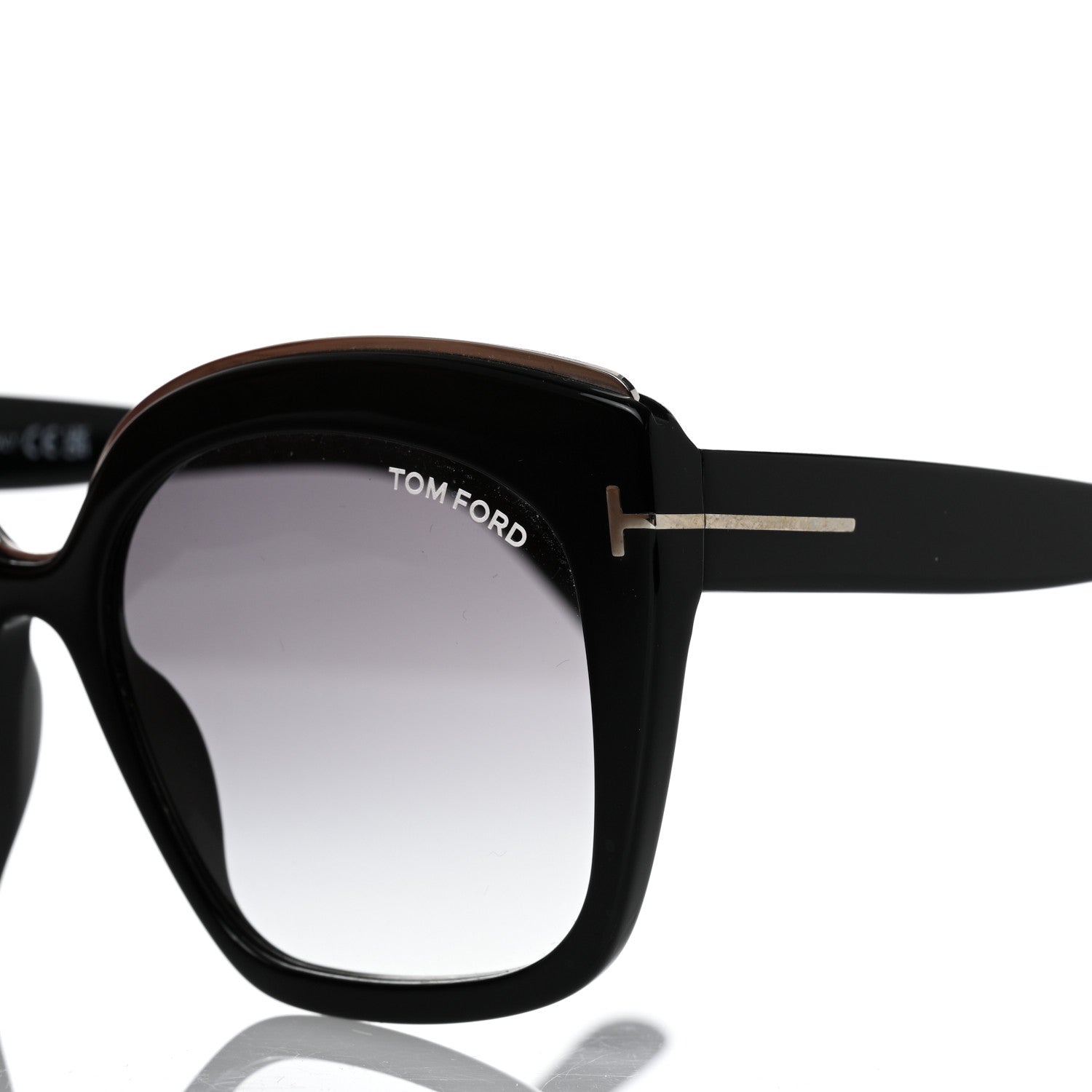 Tom Ford Acetate Chantalle Butterfly Sunglasses TF944 Black 5 of 9