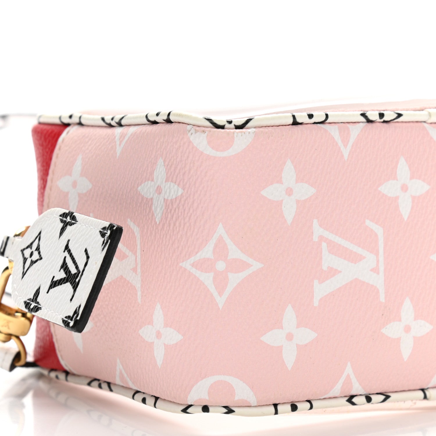 Louis Vuitton Monogram Giant Beach Pouch Rouge 9 of 11