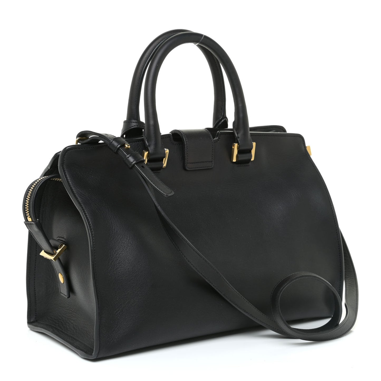 Calfskin Small Classic Y Cabas Black