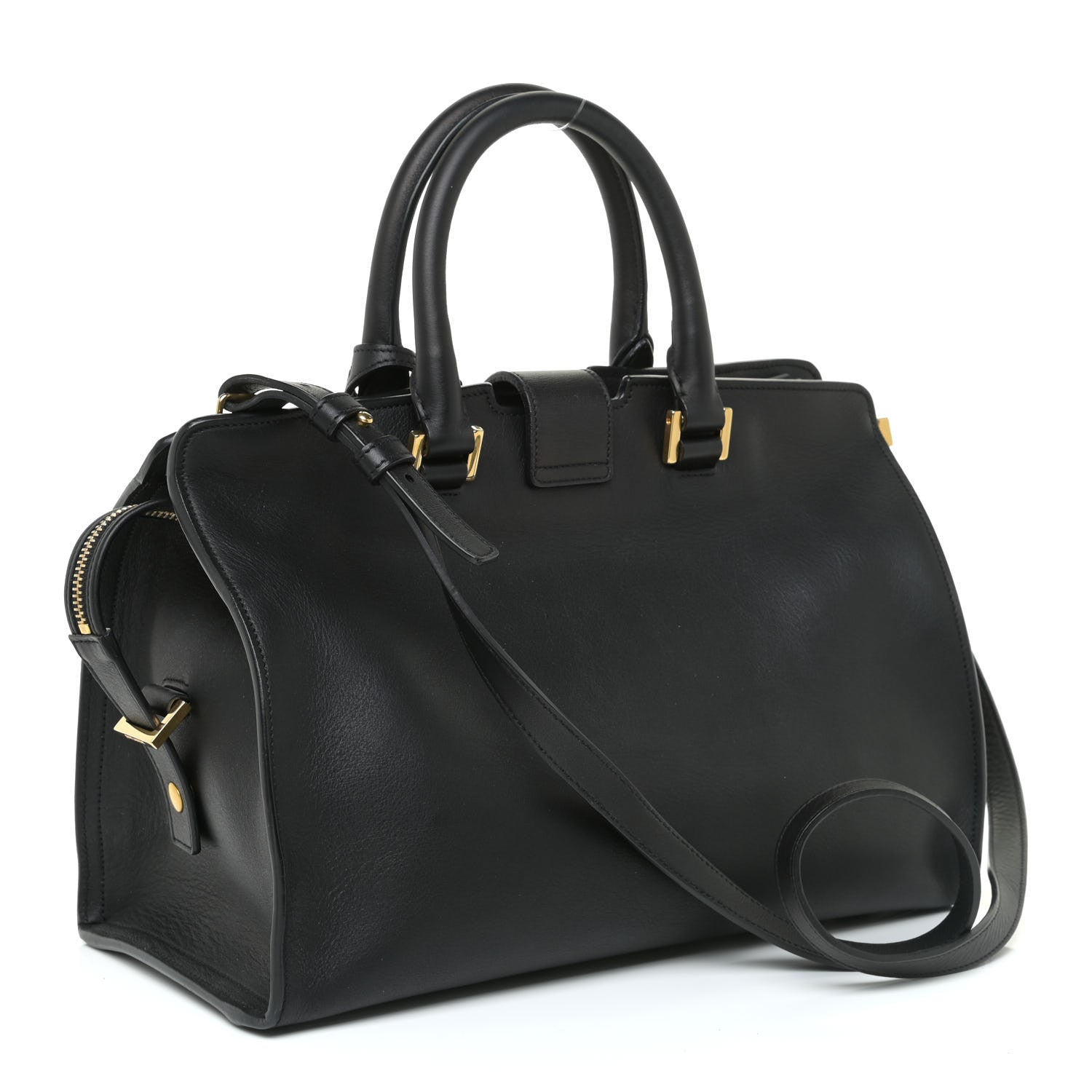 Saint Laurent Calfskin Small Classic Y Cabas Black 3 of 23