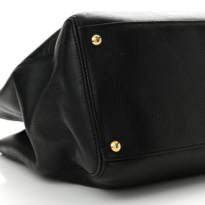 Chanel Caviar Cerf Executive Shopper Tote Black 10 of 18