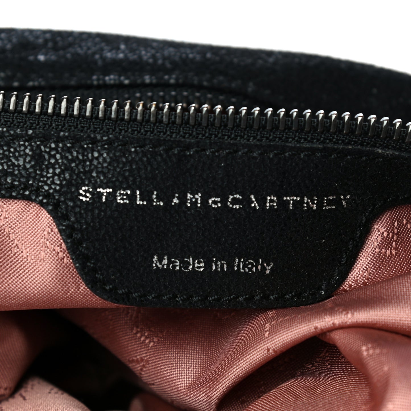 Shaggy Deer Falabella Fold Over Tote Black