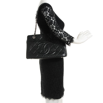 Chanel Caviar CC Timeless Tote Black 2 of 7