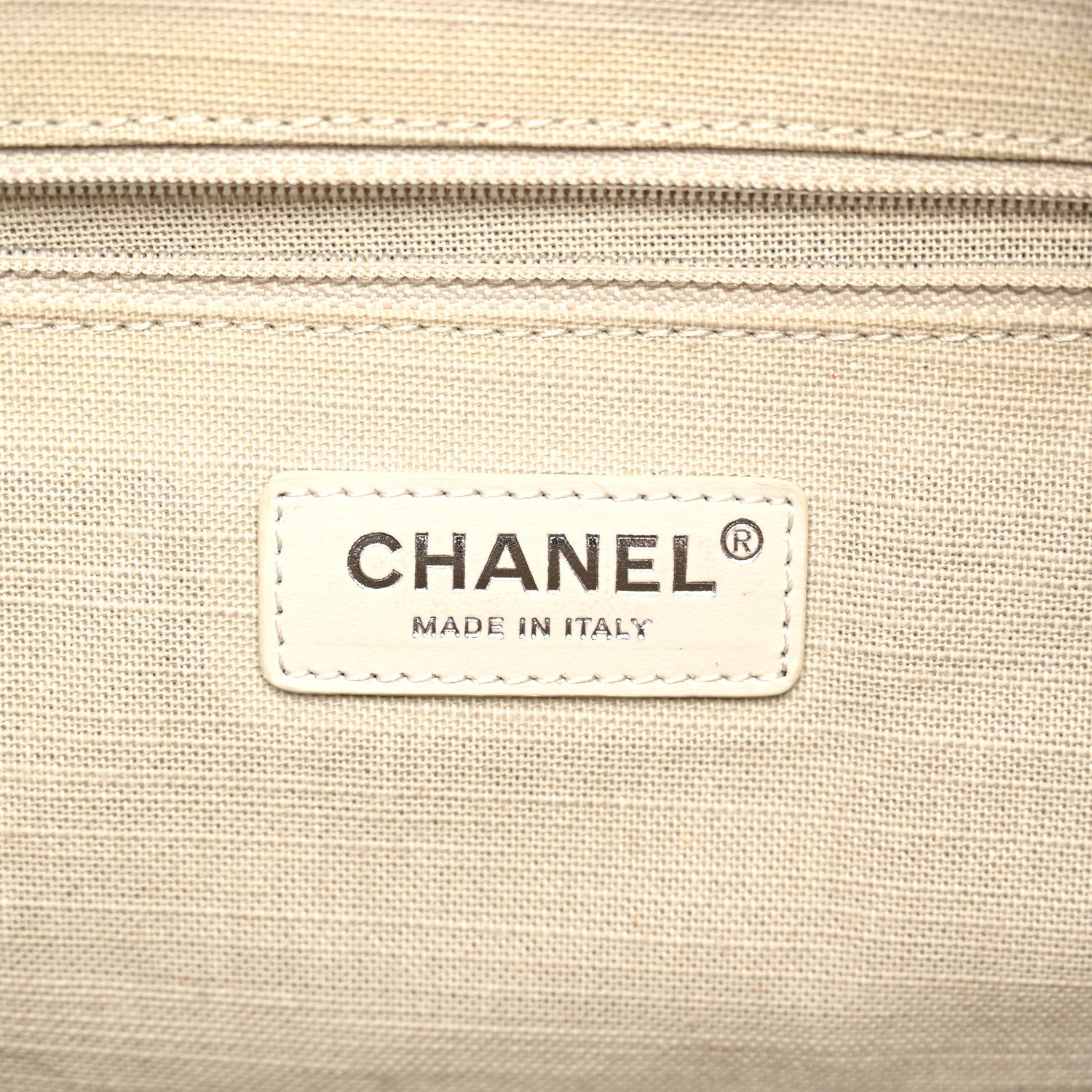 Chanel Mixed Fibers Large Deauville Bowling Bag Green 6 of 11